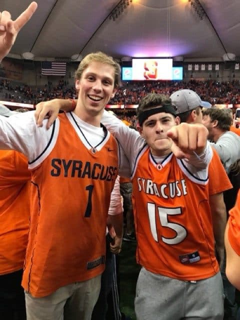 Griffin Whitman: Student section, the Dome