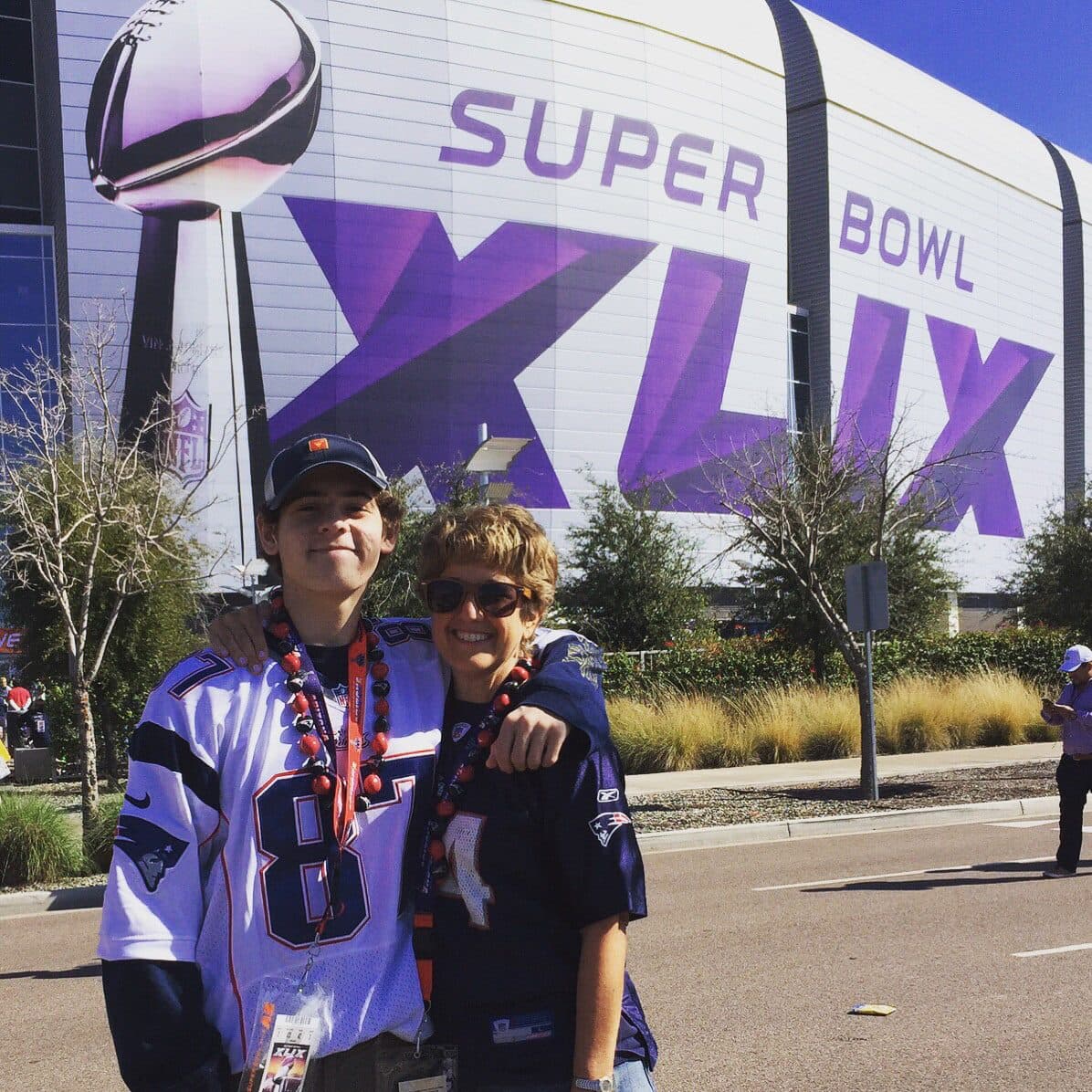 Griffin Whitman: Super Bowl XLIX, Glendale