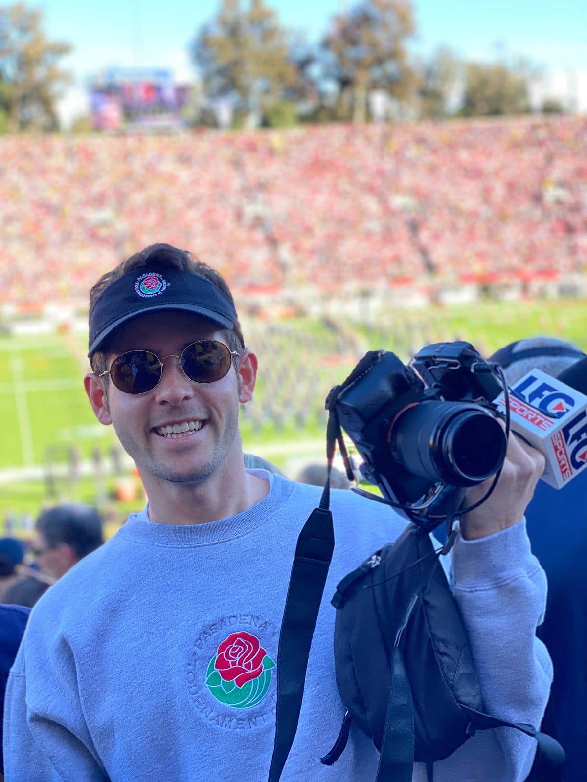 Griffin Whitman: rose bowl, bucket list